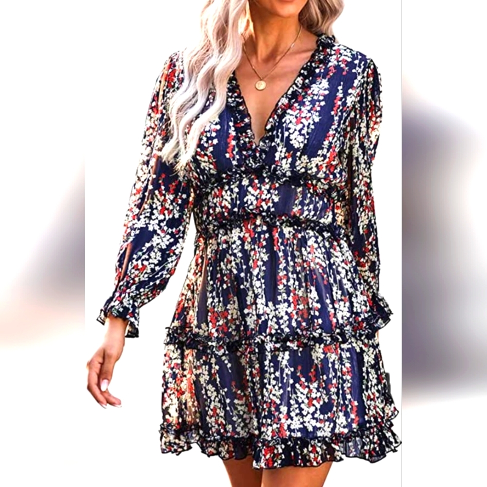 Summer chiffon dress